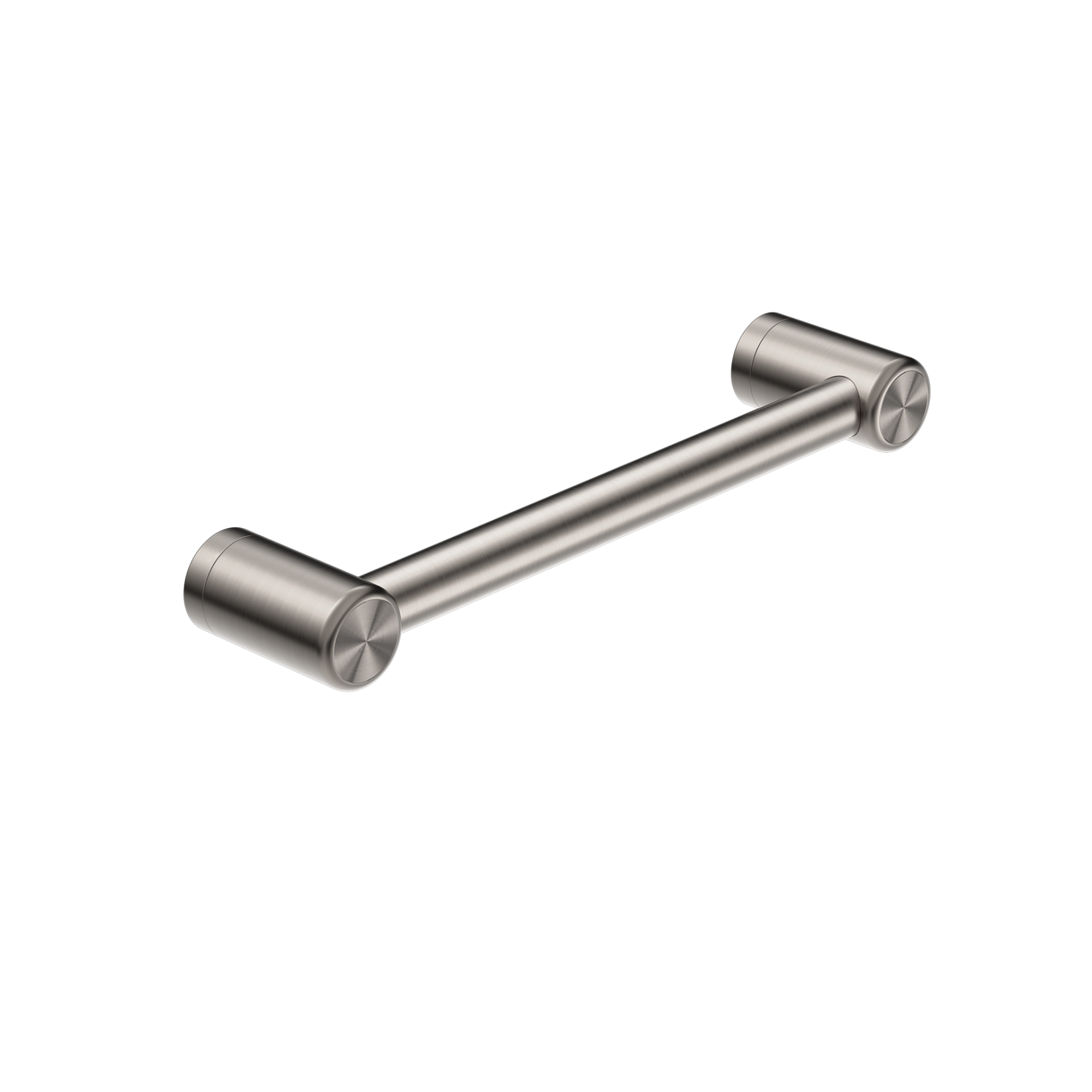 MECCA CARE 25MM GRAB RAIL 300MM BRUSHED NICKEL (NRCR2512BN)