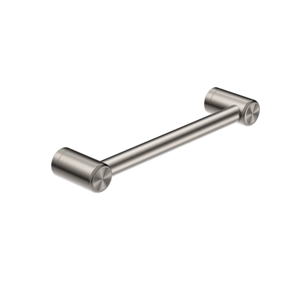 MECCA CARE 25MM GRAB RAIL 300MM BRUSHED NICKEL (NRCR2512BN)