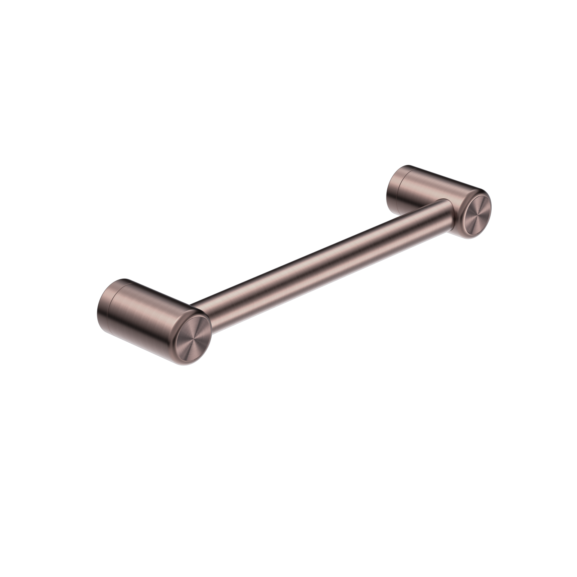 MECCA CARE 25MM GRAB RAIL 300MM BRUSHED BRONZE (NRCR2512BZ)