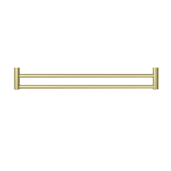 MECCA CARE 25MM DOUBLE TOWEL GRAB RAIL 900MM BRUSHED GOLD (NRCR2530DBG)