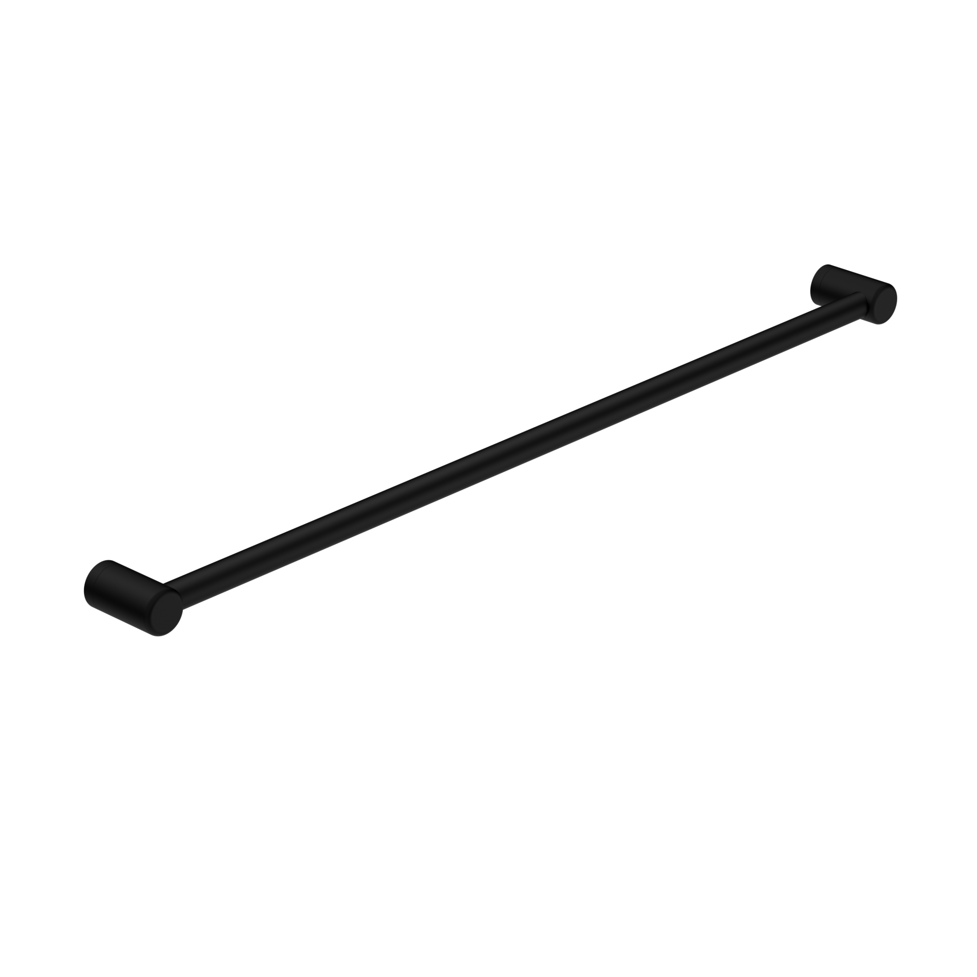 MECCA CARE 25MM GRAB RAIL 900MM MATTE BLACK (NRCR2530MB)