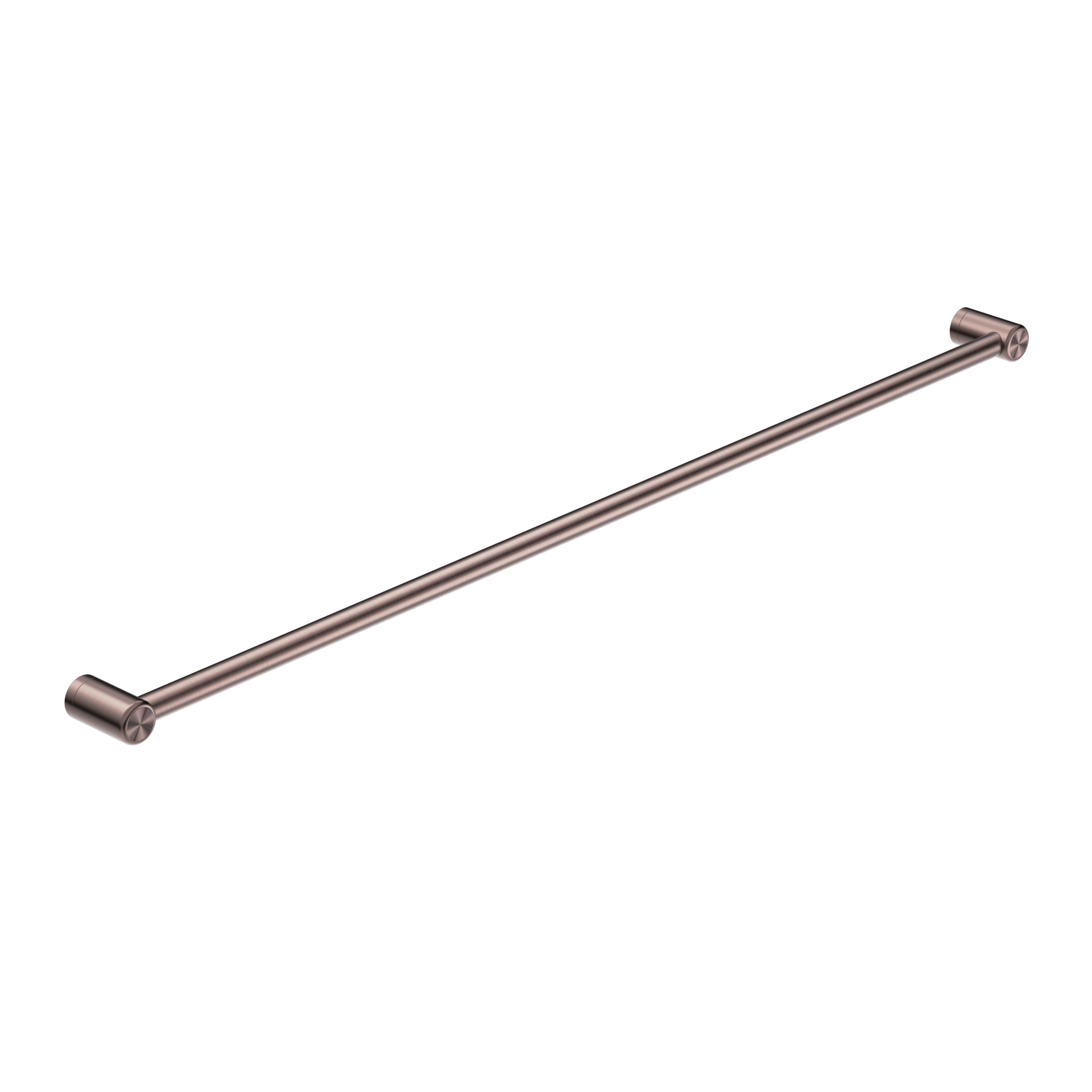 MECCA CARE 25MM GRAB RAIL 1200MM BRUSHED BRONZE (NRCR2548BZ)