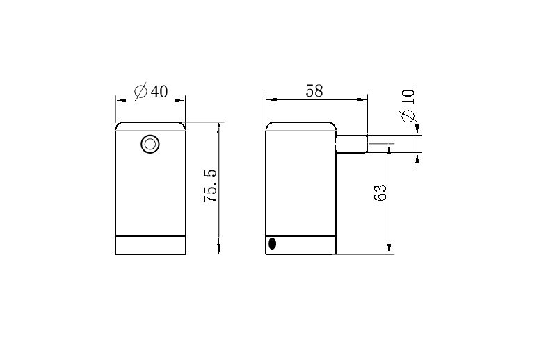 MECCA CARE 25MM WALL HOOK BRUSHED NICKEL (NRCR2582BN)