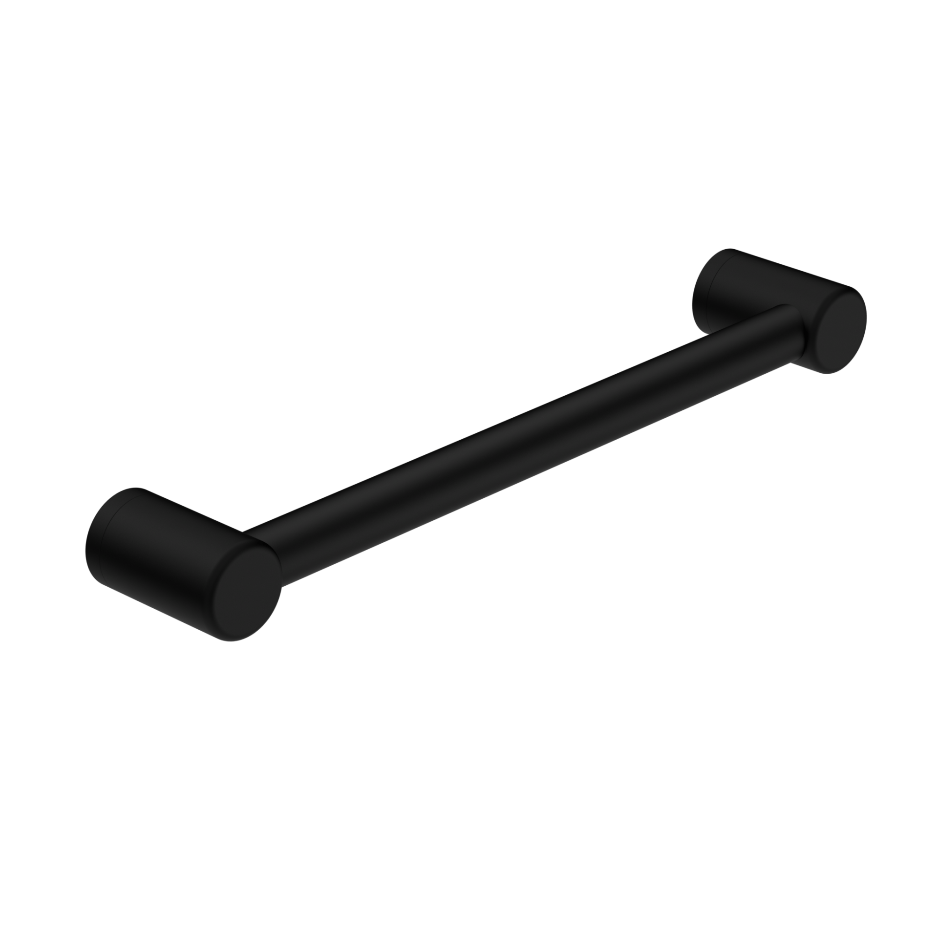 MECCA CARE 32MM GRAB RAIL 450MM MATTE BLACK (NRCR3218MB)
