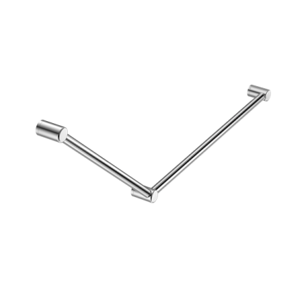 MECCA CARE 32MM DDA GRAB RAIL SET 45 DEGREE 750X900MM CHROME (NRCR3245CH)