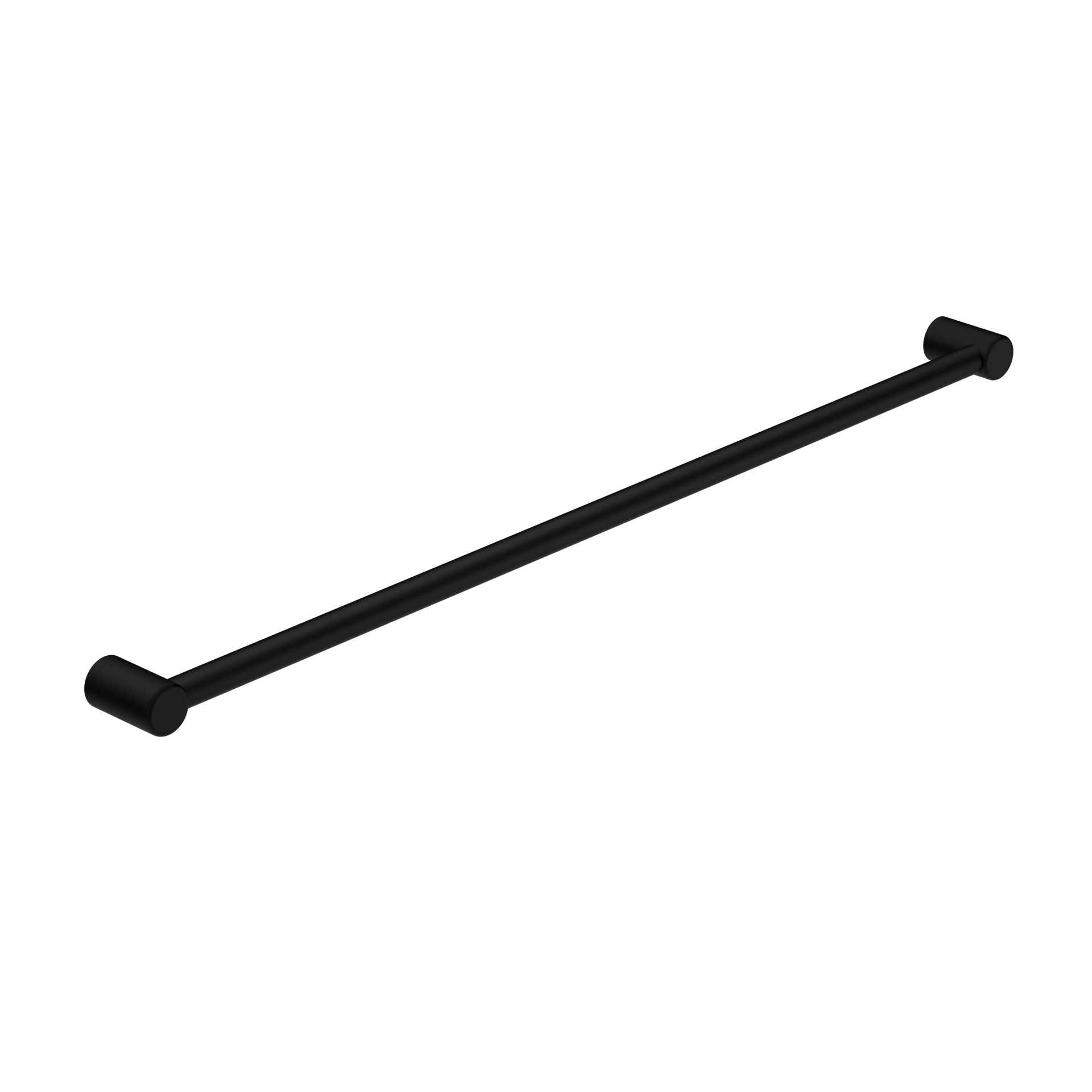 MECCA CARE 32MM GRAB RAIL 1200MM MATTE BLACK (NRCR3248MB)