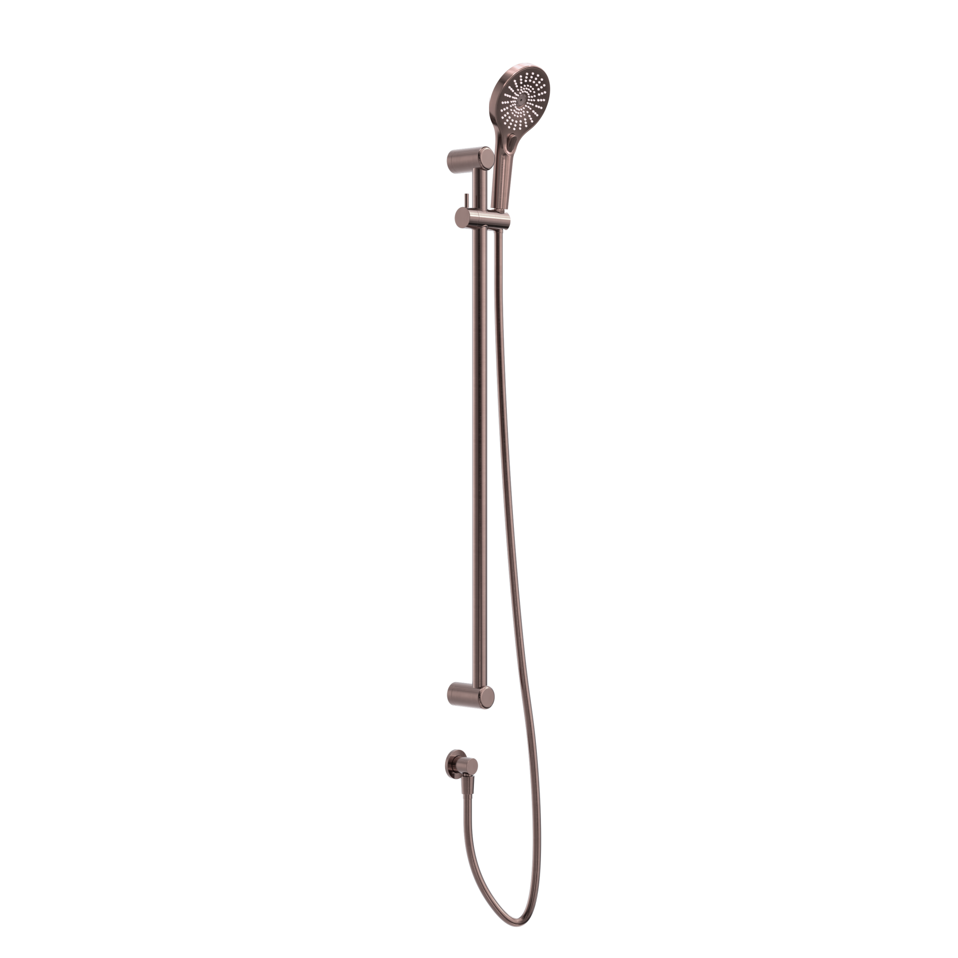 MECCA CARE 25MM GRAB RAIL AND ADJUSTABLE SHOWER RAIL SET 900MM BRUSHED BRONZE (NRCS004BZ)
