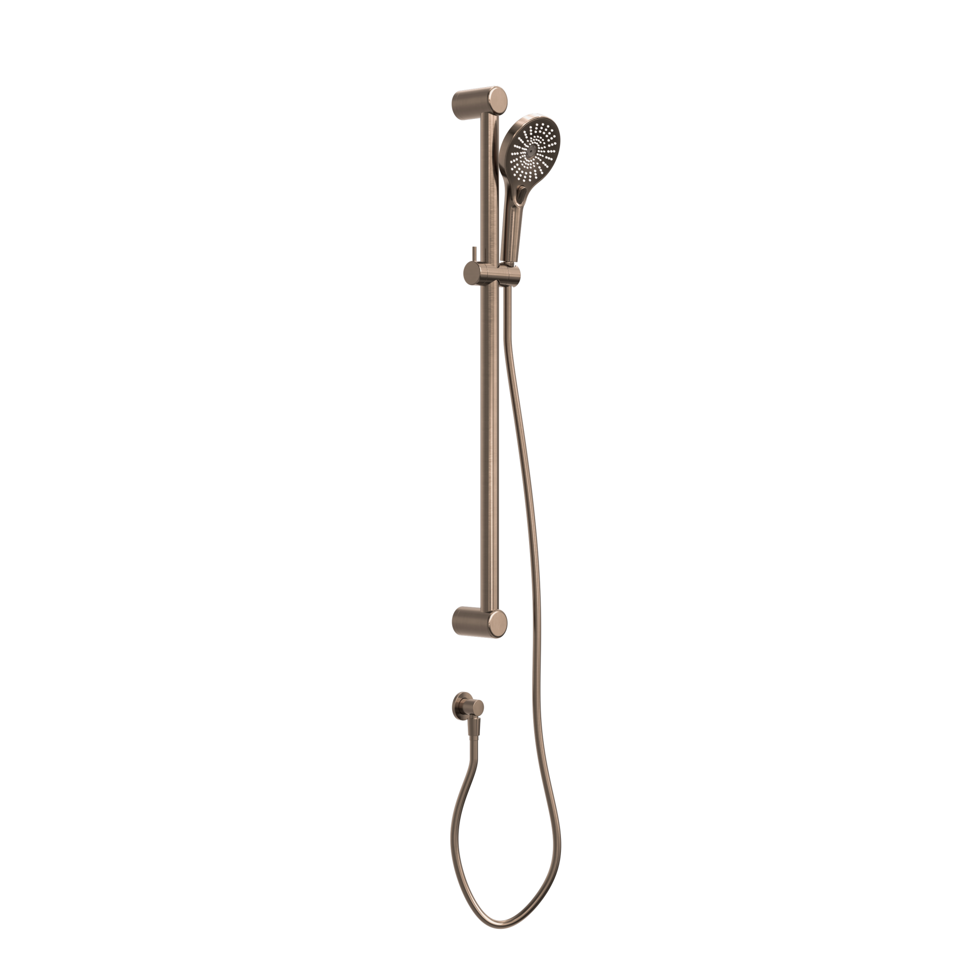 MECCA CARE 32MM GRAB RAIL AND ADJUSTABLE SHOWER RAIL SET 900MM BRUSHED BRONZE (NRCS005BZ)