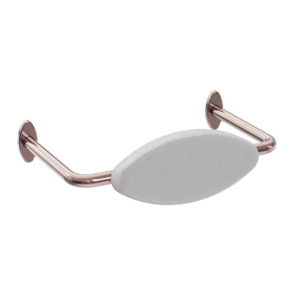 MECCA CARE  DDA TOILET BACKREST BRUSHED BRONZE (NRCR0001BZ)