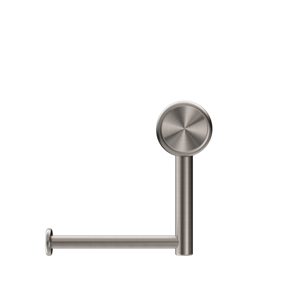MECCA CARE HEAVY DUTY TOILET ROLL HOLDER BRUSHED NICKEL (NRCR3286BN)
