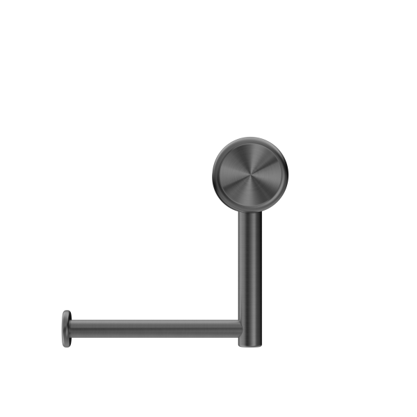 MECCA CARE HEAVY DUTY TOILET ROLL HOLDER GUN METAL (NRCR3286GM)