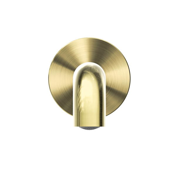 MECCA BASIN/BATH SPOUT ONLY 120/160/185/230/260MM BRUSHED GOLD (NR221903C120/160/185/230/260BG)