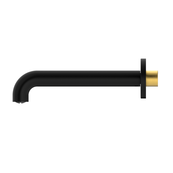 MECCA BASIN/BATH SPOUT ONLY 120/160/185/230/260MM MATTE BLACK (NR221903C120/160/185/230/260MB)
