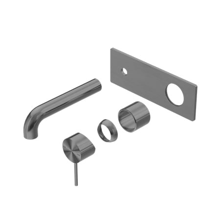 MECCA WALL BASIN/BATH MIXER 120/160/185/230/260MM TRIM KITS ONLY GUN METAL (NR221910a120/160/185/230/260TGM)