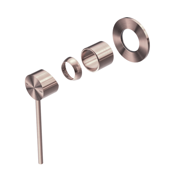 MECCA CARE SHOWER MIXER TRIM KITS ONLY BRUSHED BRONZE (NR221911xtBZ)