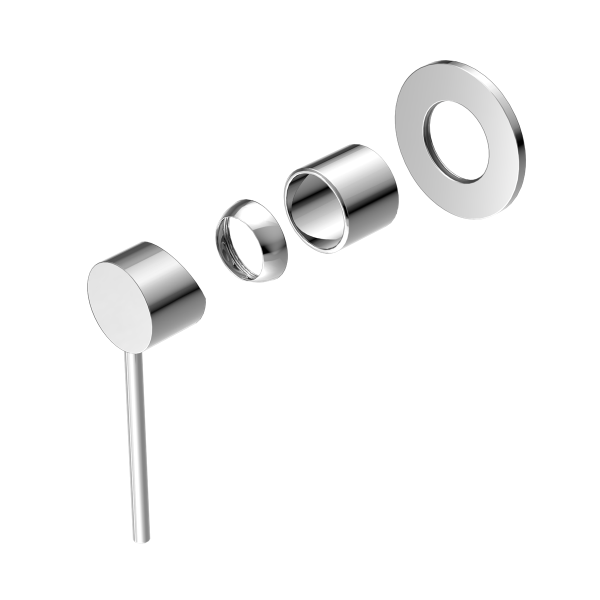 MECCA CARE SHOWER MIXER TRIM KITS ONLY CHROME (NR221911xtCH)