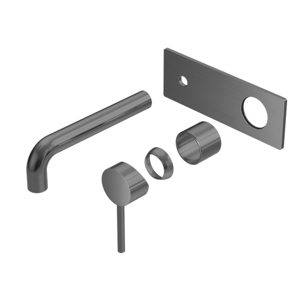 DOLCE WALL BASIN/BATH MIXER TRIM KITS ONLY GUN METAL (NR250810btGM)