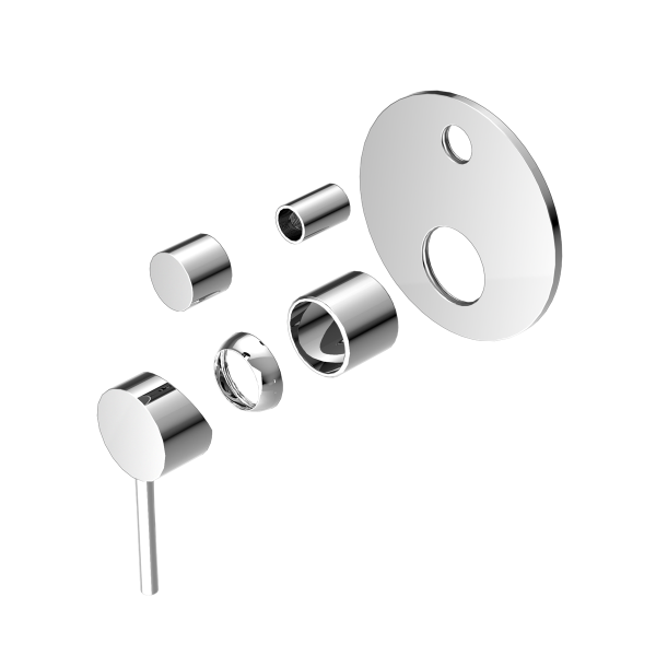 DOLCE SHOWER MIXER WITH DIVERTOR TRIM KITS ONLY CHROME (NR250811atCH)