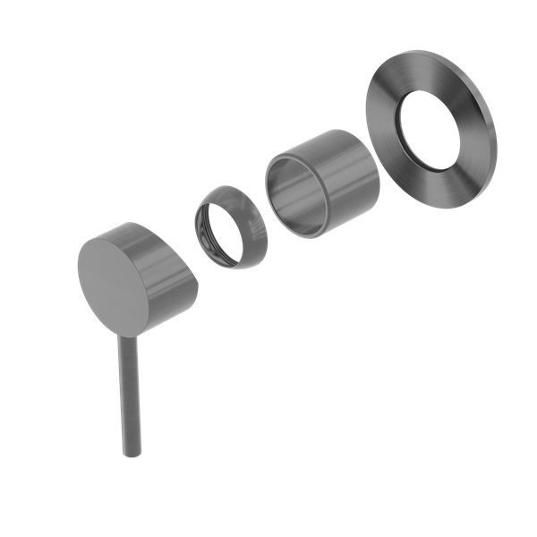 DOLCE SHOWER MIXER TRIM KITS ONLY GUN METAL (NR250811tGM)