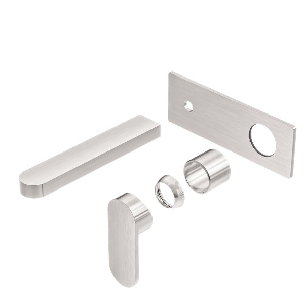 ECCO WALL BASIN/BATH MIXER TRIM KITS ONLY BRUSHED NICKEL (NR301310atBN)