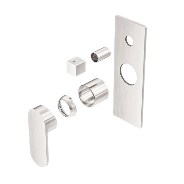 ECCO SHOWER MIXER WITH DIVERTOR TRIM KITS ONLY BRUSHED NICKEL (NR301311atBN)