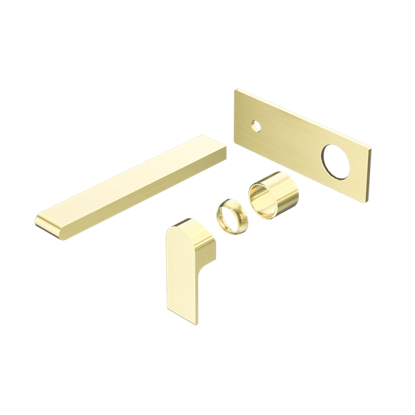 BIANCA WALL BASIN/BATH MIXER 230MM TRIM KITS ONLY BRUSHED GOLD (NR321510atBG / NR321510btBG)