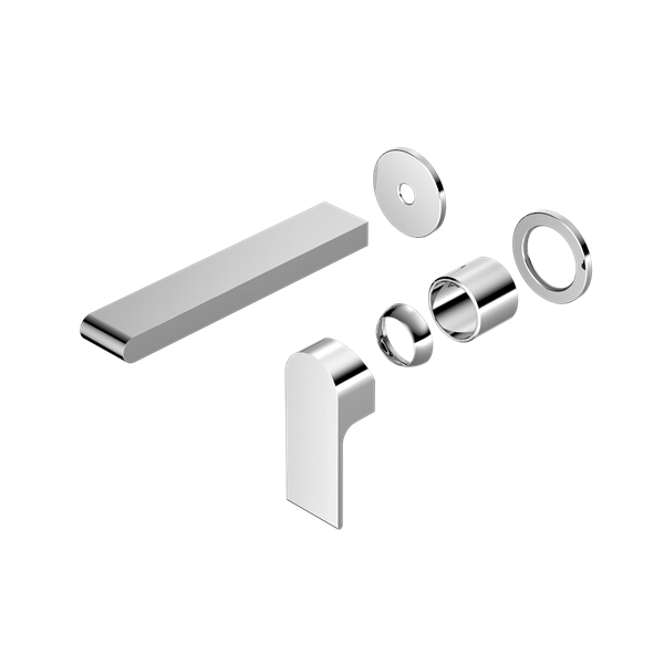 BIANCA WALL BASIN/BATH MIXER 187MM SEPARATE BACK PLATE TRIM KITS ONLY CHROME (NR321510etCH / NR321510etCH)