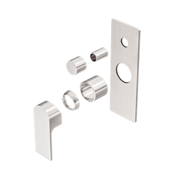 BIANCA SHOWER MIXER WITH DIVERTOR TRIM KITS ONLY BRUSHED NICKEL (NR321511atBN)