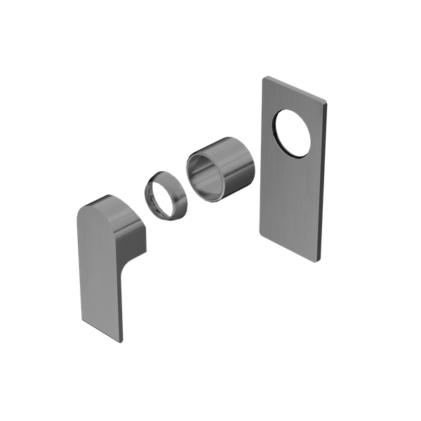 BIANCA SHOWER MIXER TRIM KITS ONLY GUN METAL (NR321511tGM)