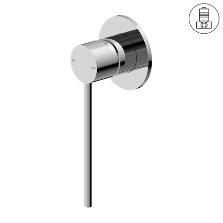 MECCA CARE SHOWER MIXER VALVE KIT SINGLE HANDLE SHOWER VALVE BODY REPLACEMENT SINGLE FUNCTION ROUGH-IN VALVE CHROME (NR221911xCH)