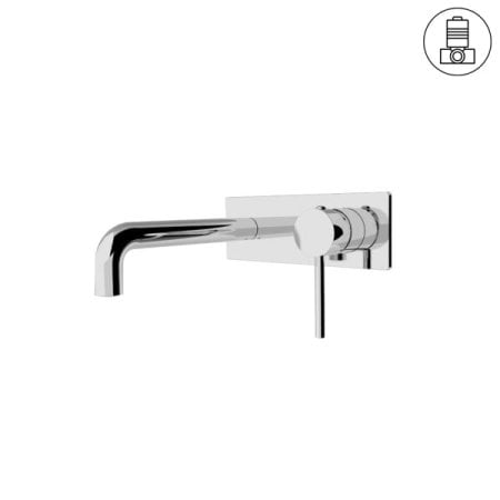 DOLCE WALL BASIN/BATH MIXER STYLISH SPOUT CHROME (NR250810bCH)