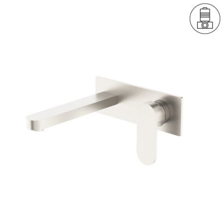 ECCO WALL BASIN/BATH MIXER WALL MOUNTED FAUCETS BRUSHED NICKEL (NR301310aBN)