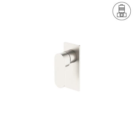 ECCO SHOWER MIXER VALVE SINGLE FUNCTION WALL MOUNT SHOWER VALVE TRIM REPLACEMENT KIT BRUSHED NICKEL (NR301311BN)