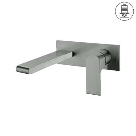 BIANCA WALL BASIN/BATH MIXER 187/230MM GUN METAL (NR321510aGM / NR321510bGM)