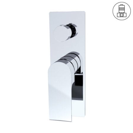 BIANCA SHOWER MIXER WITH DIVERTOR CHROME (NR321511aCH)