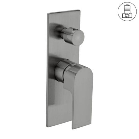 BIANCA SHOWER MIXER WITH DIVERTOR GUN METAL (NR321511aGM)