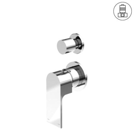 BIANCA SHOWER MIXER WITH DIVERTOR SEPARATE PLATE CHROME (NR321511gCH)