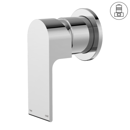 BIANCA SHOWER MIXER WITH 60MM PLATE CHROME (NR321511hCH)