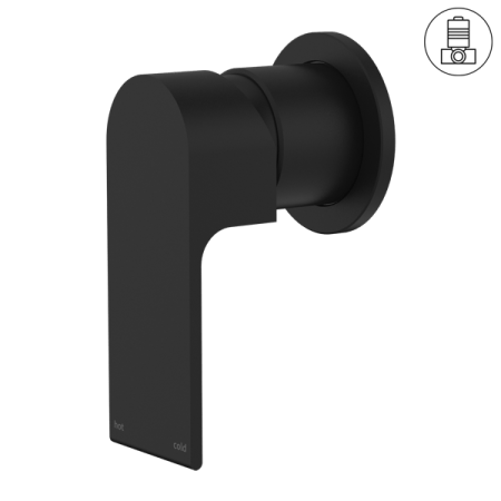 BIANCA SHOWER MIXER WITH 60MM PLATE MATTE BLACK (NR321511hMB)
