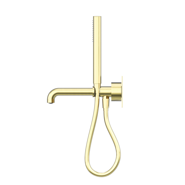 KARA PROGRESSIVE SHOWER SYSTEM SHOWER FAUCET SET WITH SPOUT 230MM/250MM BRUSHED GOLD (NR271903a230/250BG)