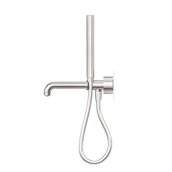 KARA PROGRESSIVE SHOWER SYSTEM SHOWER FAUCET SET WITH SPOUT 230MM/250MM BRUSHED NICKEL (NR271903a230/250BN)