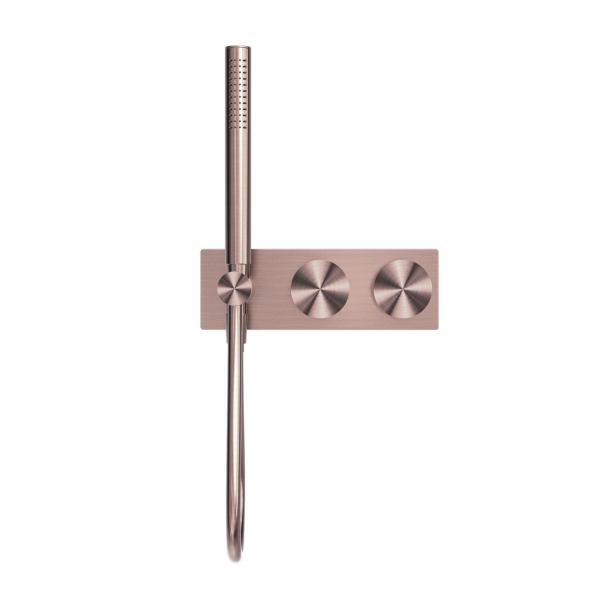 KARA PROGRESSIVE SHOWER SYSTEM SHOWER FAUCET SET WITH 2 HANDLES SHOWER TUB COMBO SET BRUSHED BRONZE (NR271903cBZ)