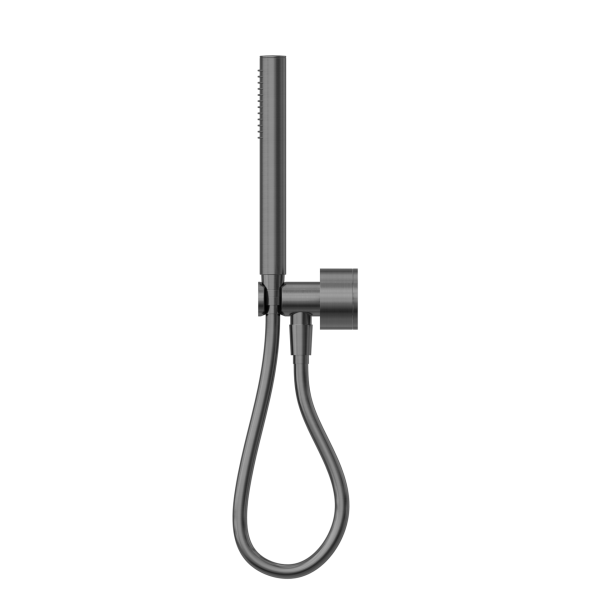 KARA PROGRESSIVE SHOWER SYSTEM SEPARATE PLATE SHOWER FAUCET SET WITH 2 HANDLES GUN METAL (NR271903dGM)