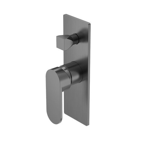 ECCO SHOWER MIXER WITH DIVERTER GUN METAL (NR301311aGM)
