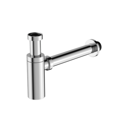 40MM ROUND BOTTLE TRAP WASTE TRAP DRAIN TUBE BOTTLE TRAP DRAIN KIT CHROME (NRA186WCH)