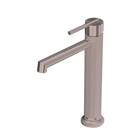 SAN ROMEDIO TALL BATHROOM SINK BASIN MIXER TAP SINGLE HANDLE ONE HOLE VANITY BASIN TAP BRUSHED BRONZE (NR212301aBZ)