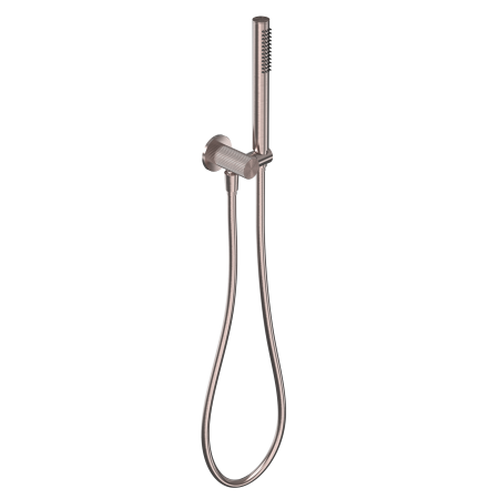 SAN ROMEDIO SHOWER BRACKET HANDHELD SHOWER HAND HOLDER SHOWER HEAD BRUSHED BRONZE (NR212305BZ)