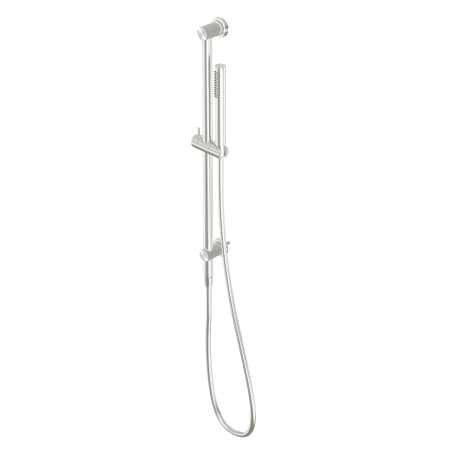 SAN ROMEDIO SHOWER RAIL SET WITH SLIM HAND SHOWER BRUSHED NICKEL (NR212305aBN)