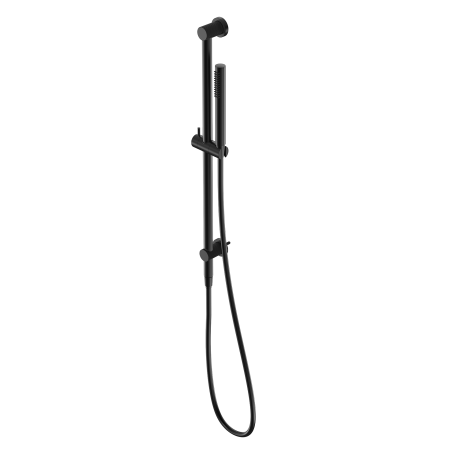 SAN ROMEDIO SHOWER RAIL SET WITH SLIM HAND SHOWER MATTE BLACK (NR212305aMB)