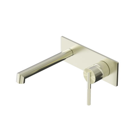 SAN ROMEDIO WALL BASIN/BATH MIXER BATHROOM SINK FAUCETS BRUSHED GOLD (NR212307aBG)